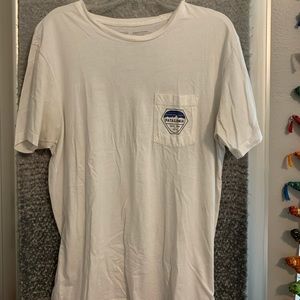 Patagonia white classic tee